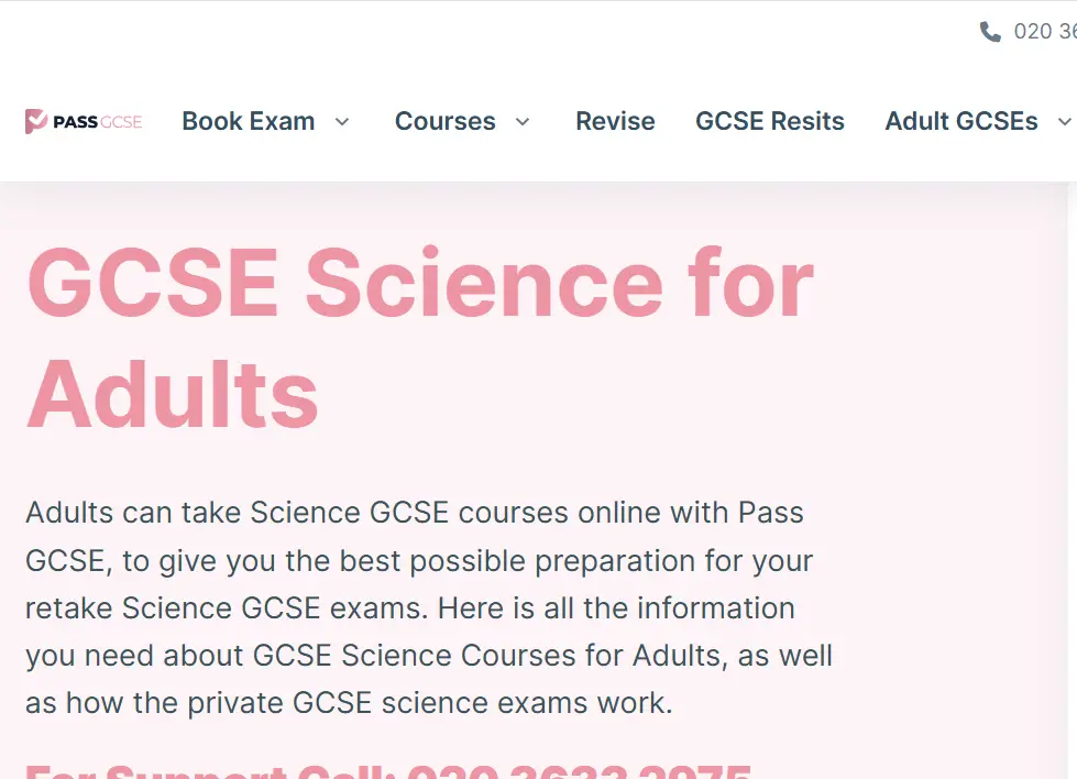 Top Online GCSE Science Revision Courses for Adults in Manchester
