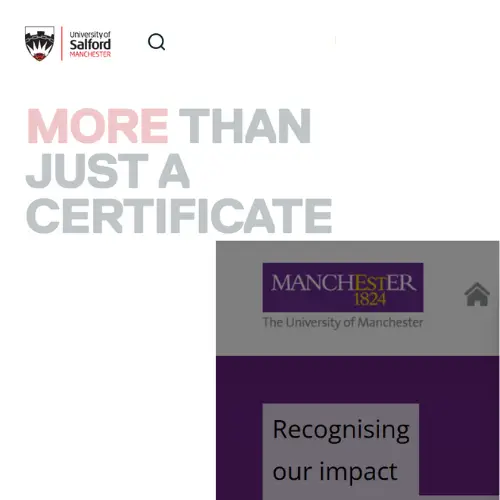 University of Salford vs University of Manchester