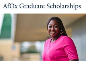 Read more about the article Fully Funded AfOx Graduate Scholarship for 2026